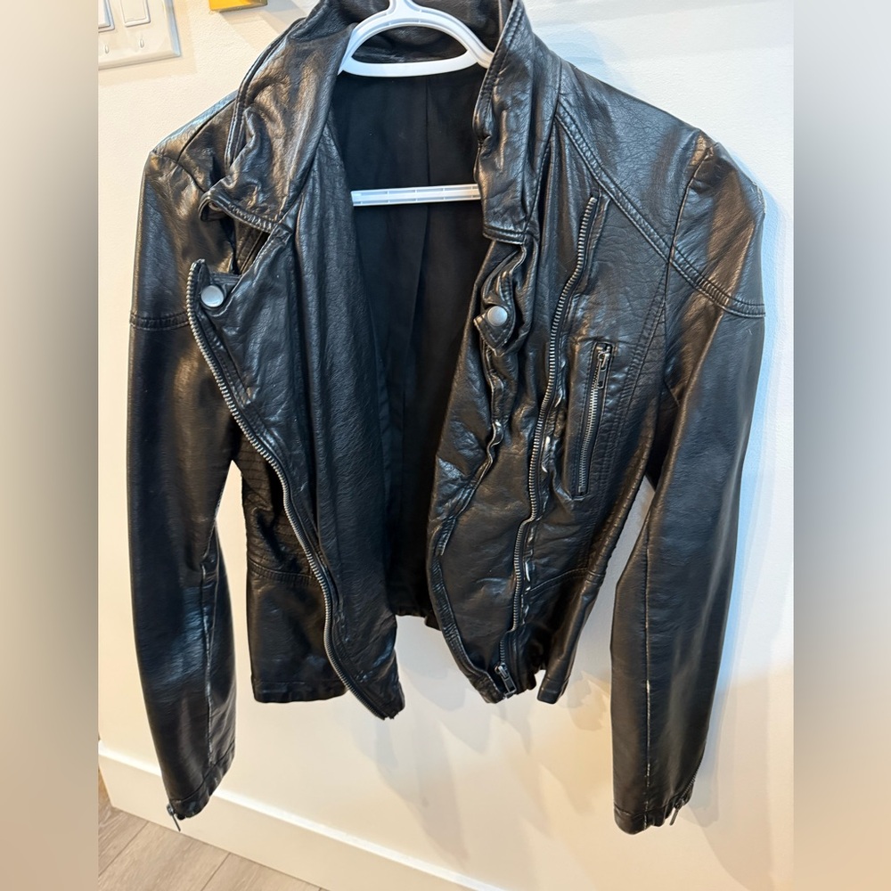Free People Leather Jacket
